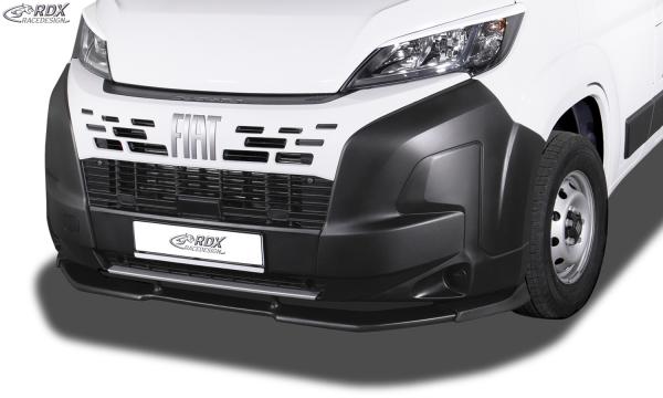 RDX Frontspoilerlippe VARIO-X für FIAT Ducato, CITROEN Jumper, PEUGEOT Boxer, OPEL Movano, TOYOTA ProAce Max (2024+) Frontlippe Front Ansatz Vorne Spoilerlippe