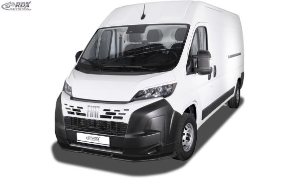 RDX Frontspoilerlippe VARIO-X für FIAT Ducato, CITROEN Jumper, PEUGEOT Boxer, OPEL Movano, TOYOTA ProAce Max (2024+) Frontlippe Front Ansatz Vorne Spoilerlippe