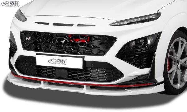 RDX Frontspoiler VARIO-X für HYUNDAI KONA (2020-2023) N / N-Line Frontlippe Front Ansatz Vorne Spoilerlippe