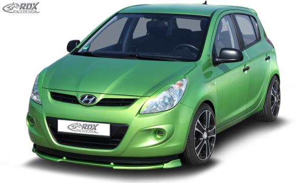 RDX Frontspoilerlippe VARIO-X für HYUNDAI i20 (PB / PBT / 2008+) Frontlippe Front Ansatz Vorne Spoilerlippe