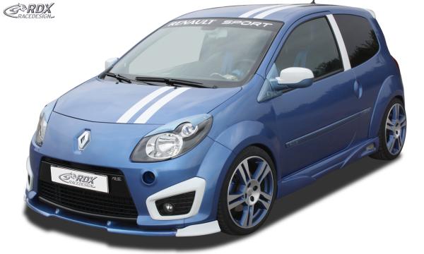 RDX Frontspoilerlippe VARIO-X für RENAULT Twingo 2 RS Phase 1 Frontlippe Front Ansatz Vorne Spoilerlippe