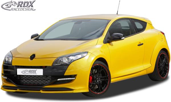 RDX Frontspoilerlippe VARIO-X für RENAULT Megane 3 RS Frontlippe Front Ansatz Vorne Spoilerlippe