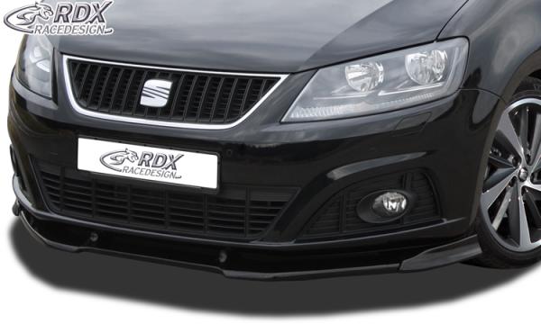 RDX Frontspoilerlippe VARIO-X für SEAT Alhambra 7N 2010+ Frontlippe Front Ansatz Vorne Spoilerlippe