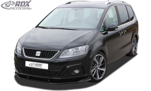 RDX Frontspoilerlippe VARIO-X für SEAT Alhambra 7N 2010+ Frontlippe Front Ansatz Vorne Spoilerlippe