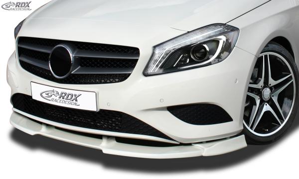 RDX Frontspoilerlippe VARIO-X für MERCEDES A-Klasse W176 (2012-2015) Frontlippe Front Ansatz Vorne Spoilerlippe
