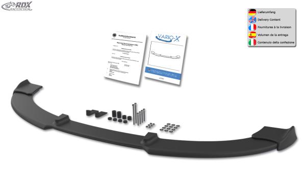 RDX Frontspoilerlippe VARIO-X für DAEWOO Kalos 2002-2008 (3/5-türer) Frontlippe Front Ansatz Vorne Spoilerlippe