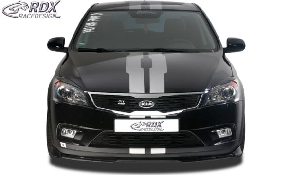 RDX Frontspoilerlippe VARIO-X für KIA Ceed Typ ED 2009-2012 (auch SW) Frontlippe Front Ansatz Vorne Spoilerlippe