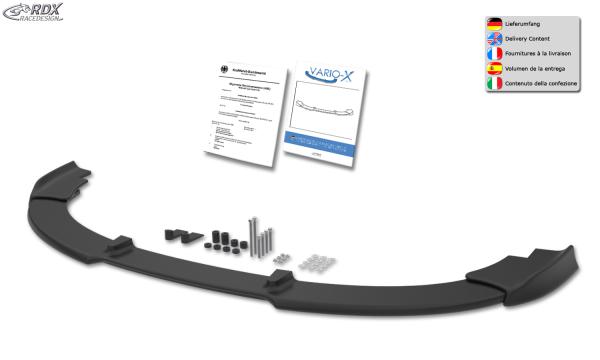 RDX Frontspoilerlippe VARIO-X für HYUNDAI Coupe RD 1999-2002 Frontlippe Front Ansatz Vorne Spoilerlippe