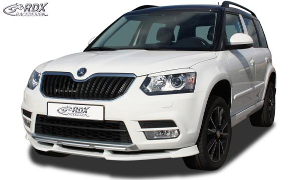 RDX Frontspoilerlippe VARIO-X für SKODA Yeti 2014+ Frontlippe Front Ansatz Vorne Spoilerlippe
