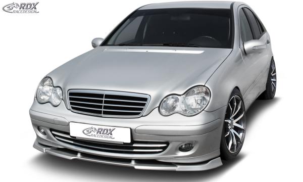 RDX Frontspoilerlippe VARIO-X für MERCEDES C-Klasse W203 2004+ Frontlippe Front Ansatz Vorne Spoilerlippe