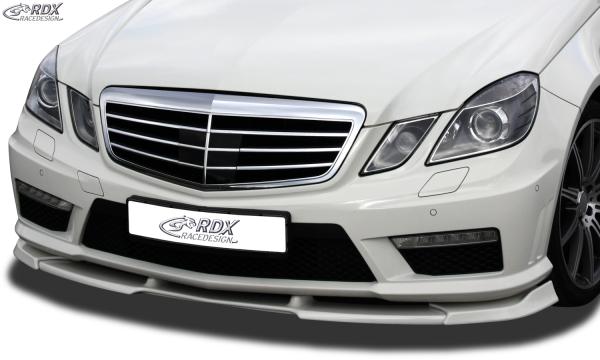 RDX Frontspoilerlippe VARIO-X für MERCEDES E-Klasse W212 AMG 2009-2013 Frontlippe Front Ansatz Vorne Spoilerlippe
