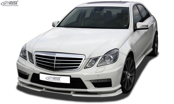 RDX Frontspoilerlippe VARIO-X für MERCEDES E-Klasse W212 AMG 2009-2013 Frontlippe Front Ansatz Vorne Spoilerlippe