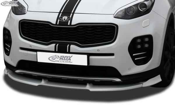 RDX Frontspoilerlippe VARIO-X für KIA Sportage (QL/QLE, -2018) Frontlippe Front Ansatz Vorne Spoilerlippe