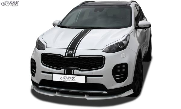 RDX Frontspoilerlippe VARIO-X für KIA Sportage (QL/QLE, -2018) Frontlippe Front Ansatz Vorne Spoilerlippe