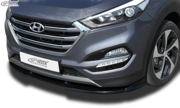 RDX Frontspoilerlippe VARIO-X für HYUNDAI Tucson (TL / 2015+) Frontlippe Front Ansatz Vorne Spoilerlippe
