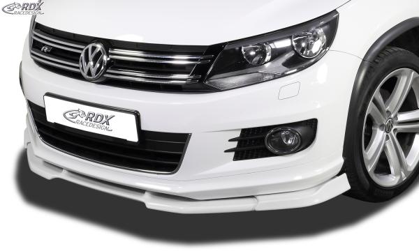 RDX Frontspoilerlippe VARIO-X für VW Tiguan (2011+) R-Line Frontlippe Front Ansatz Vorne Spoilerlippe