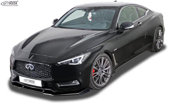 RDX Frontspoilerlippe VARIO-X für INFINITI Q60 Frontlippe Front Ansatz Vorne Spoilerlippe