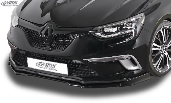 RDX Frontspoilerlippe VARIO-X für RENAULT Megane 4 Limousine & Grandtour für GT & GT-Line Frontlippe Front Ansatz Vorne Spoilerlippe