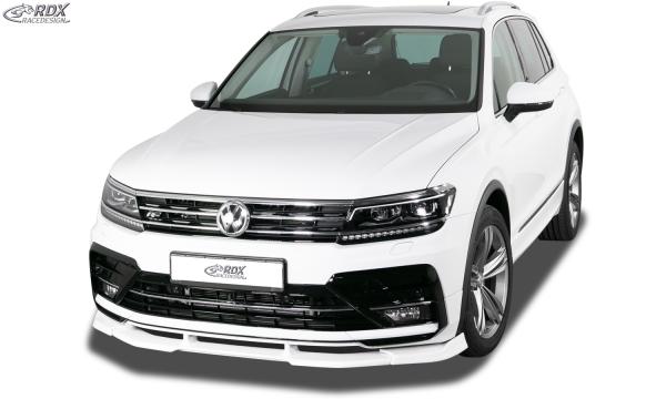 RDX Frontspoilerlippe VARIO-X für VW Tiguan (2016+) R-Line Frontlippe Front Ansatz Vorne Spoilerlippe