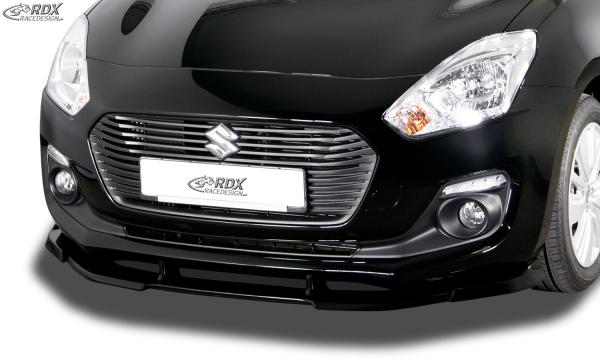 RDX Frontspoilerlippe VARIO-X für SUZUKI Swift RZ/AZ 2017+ Frontlippe Front Ansatz Vorne Spoilerlippe