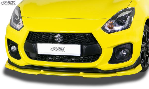 RDX Frontspoilerlippe VARIO-X für SUZUKI Swift Sport RZ/AZ 2018+ Frontlippe Front Ansatz Vorne Spoilerlippe