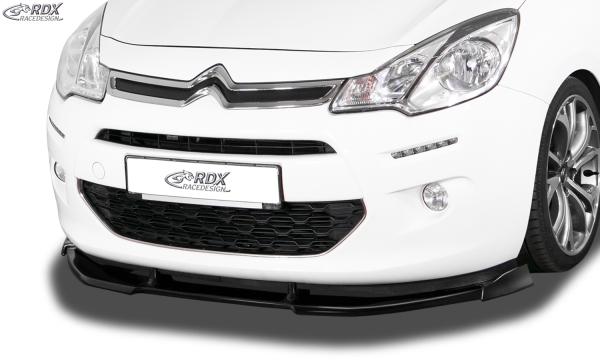 RDX Frontspoilerlippe VARIO-X für CITROEN C3 2013-2017 Frontlippe Front Ansatz Vorne Spoilerlippe