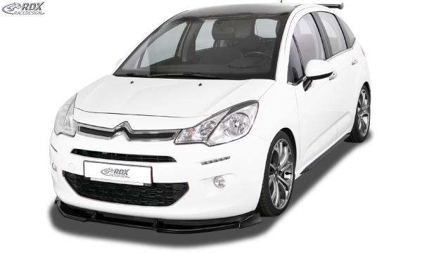 RDX Frontspoilerlippe VARIO-X für CITROEN C3 2013-2017 Frontlippe Front Ansatz Vorne Spoilerlippe