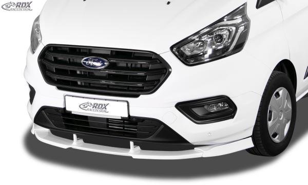 RDX Frontspoilerlippe VARIO-X für FORD Transit / Tourneo Custom MK7 2018+ Frontlippe Front Ansatz Vorne Spoilerlippe