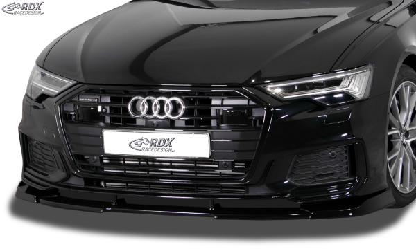 RDX Frontspoilerlippe VARIO-X für AUDI A6 4K C8 2F S-Line / S6 (passend an S-Line- bzw. S6-Frontstoßstange) Frontlippe Front Ansatz Vorne Spoilerlippe