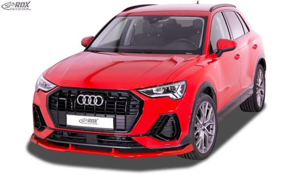 RDX Frontspoilerlippe VARIO-X für AUDI Q3 S-Line (F3) Frontlippe Front Ansatz Vorne Spoilerlippe