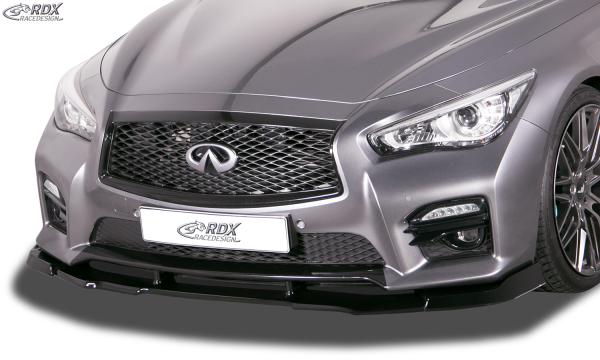 RDX Frontspoilerlippe VARIO-X für INFINITI Q50 Frontlippe Front Ansatz Vorne Spoilerlippe