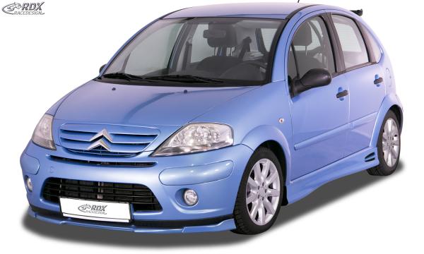 RDX Frontspoilerlippe VARIO-X für CITROEN C3 2005-2009 Frontlippe Front Ansatz Vorne Spoilerlippe