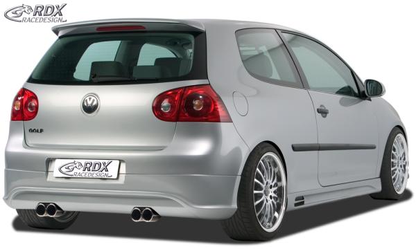 RDX Heckansatz für VW Golf 5 "R32 clean" mit Endrohrausfräsung links & rechts Heckschürze Heck