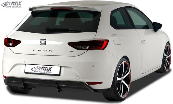 RDX Heckansatz für SEAT Leon 5F / Leon 5F SC Diffusor Heckblende Heckdiffusor