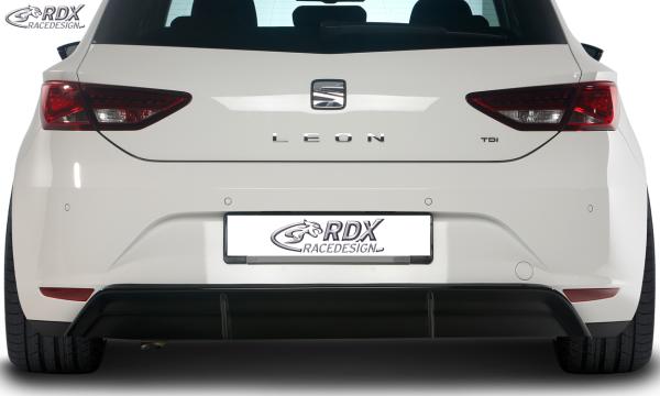 RDX Heckansatz für SEAT Leon 5F / Leon 5F SC Diffusor Heckblende Heckdiffusor