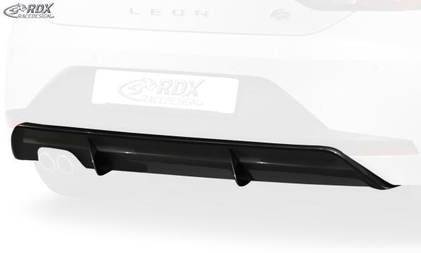 RDX Heckansatz für SEAT Leon 5F FR / Leon 5F SC FR Diffusor Heckblende Heckdiffusor