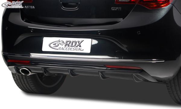 RDX Heckansatz für OPEL Astra J Diffusor Heckblende Heckdiffusor