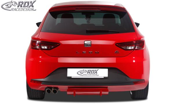 RDX Heckdiffusor U-Diff für SEAT Leon 5F (incl. FR) / Leon 5F SC (incl. FR) / Leon 5F ST (incl. FR) Diffusor Heck Ansatz