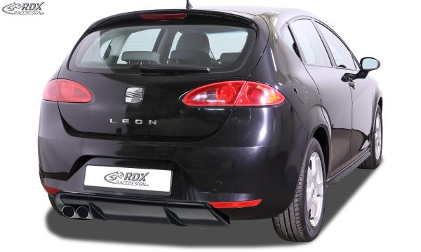RDX Heckansatz für SEAT Leon 1P (-2009) Diffusor Heckblende Heckdiffusor