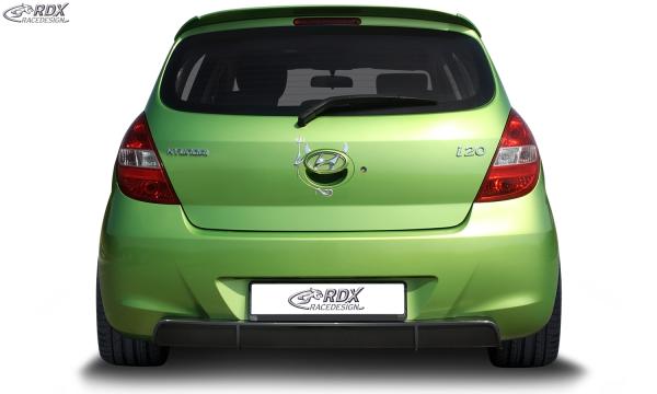 RDX Heckansatz für HYUNDAI i20 PB / PBT (2008-2012) Diffusor Heckblende Heckdiffusor