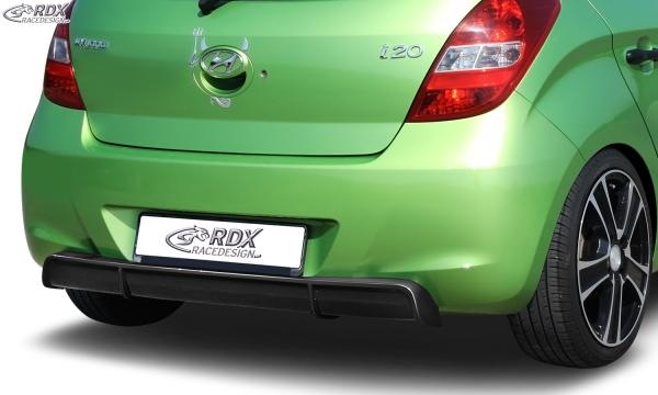 RDX Heckansatz für HYUNDAI i20 PB / PBT (2008-2012) Diffusor Heckblende Heckdiffusor