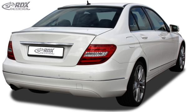 RDX Hecklippe oben für MERCEDES C-Klasse W204 Heckscheibenblende Heckscheibenspoiler