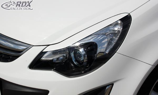 RDX Scheinwerferblenden für OPEL Corsa D Böser Blick