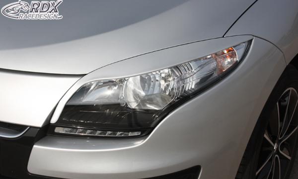 RDX Scheinwerferblenden für RENAULT Megane 3 2008-2013 Böser Blick