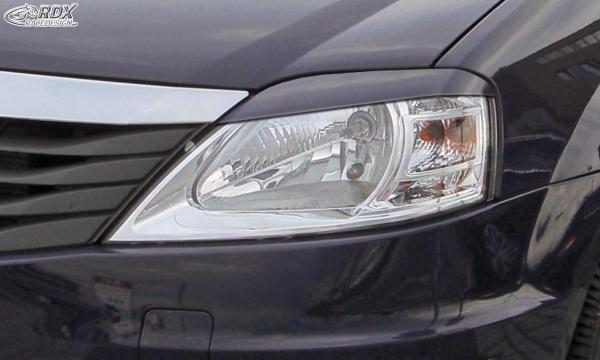 RDX Scheinwerferblenden für DACIA Logan 2008-2013 Böser Blick