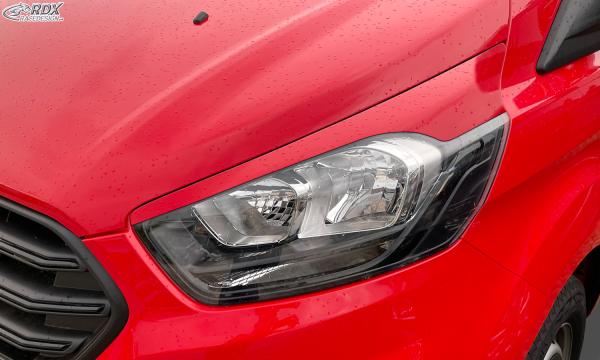 RDX Scheinwerferblenden für FORD Transit Custom & Tourneo Custom (2018+) Böser Blick