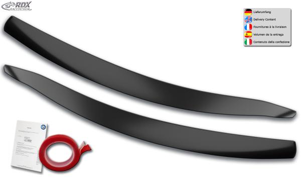 RDX Scheinwerferblenden für FORD Focus 4 DEH (2018+) Böser Blick