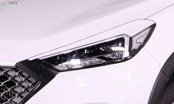 RDX Scheinwerferblenden für HYUNDAI Tucson (TL, TLE / 2018+) Böser Blick