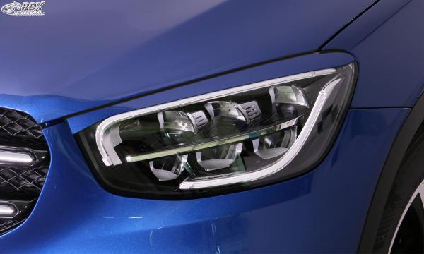 RDX Scheinwerferblenden für MERCEDES GLC X253 & GLC Coupe C253 (204X | 2019-2023) Böser Blick