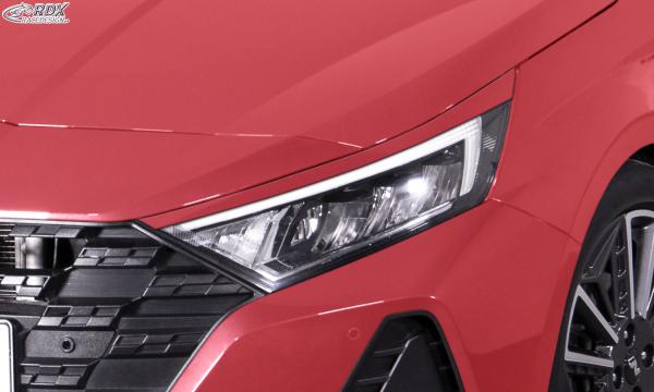 RDX Scheinwerferblenden für HYUNDAI i20 (BC3 / BI3 | 2020-heute) Böser Blick
